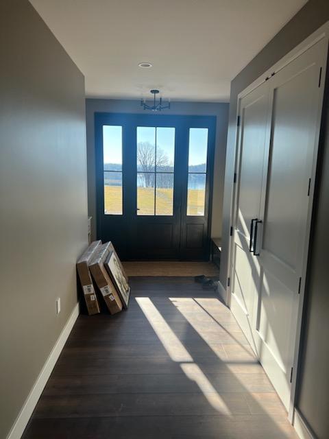 Residential room painting finished result